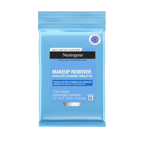 virkningsfuldhed melodisk hele Neutrogena Makeup Remover Cleansing Towelettes Travel Pack - Unscented -  7ct : Target