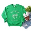 Simply Sage Market Women's Graphic Sweatshirt Embroidered Georgia Cherokee Rose - WHITE - 3 of 4