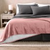 Faux Shearling Fleece Blanket by Bare Home - 2 of 4