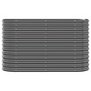 Garden Raised Bed Anthracite Powder-coated steel Medium Durable vidaXL - 3 of 4