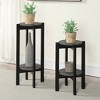 23.5" Newport Medium 2 Tier Plant Stand - Breighton Home - 4 of 4