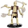 8 Painted Fantasy Skeleton Mini Figures- All Unique Designs- 1" Hex-Sized Compatible with DND Dungeons and Dragons & Pathfinder and All RPG Tabletop - 3 of 4