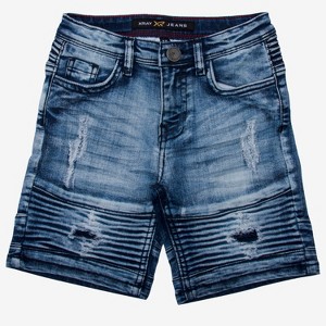 X RAY Boy's Stretch Denim Shorts,Jeans Shorts -Kids Shorts - 1 of 4