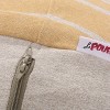 5' Hudgeons Boho Striped Bean Bag Natural/Yellow - Christopher Knight Home - 4 of 4