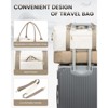 Travel Bag Weekender Bags for Women, Carry on Overnight with Shoe Compartment,Duffle  Bag - 2 of 4