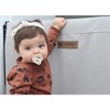 The Stair Barrier Regular Wall to Wall Single Panel Swing Gate with Fabric Slipcover Baby and Pet Safety Gate, 27 to 42.5 Inch, Gray - 3 of 4