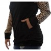 Women's Leopard Raglan Pocket Top - Shirley Stone - 3 of 3