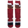 National Lampoon Christmas Vacation Clark Griswold Sublimated 360 Crew Socks Red - 3 of 3