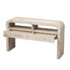 PAGED Retro Console Table with 2 Large Drawers,52 inch Entryway Table for Living Room,Hallway - 4 of 4