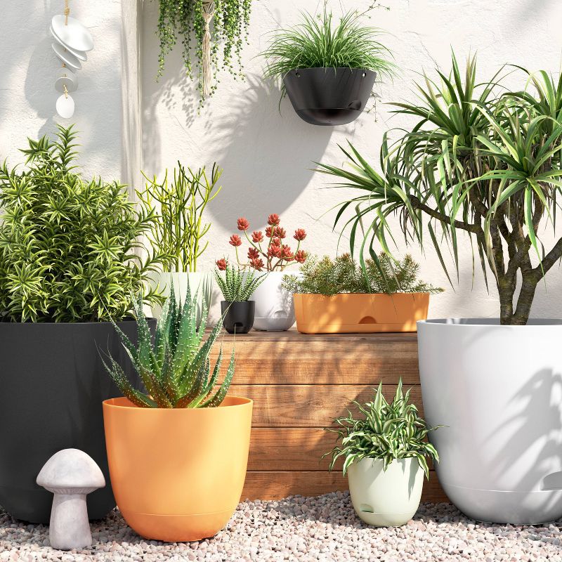 Self-Watering Plastic Indoor Outdoor Planter Pot - Room Essentials™, 2 of 13