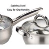 Heim Concept 12-Piece Stainless Steel Cookware Sets with Glass Lid - 2 of 4