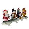 Northlight Set of 4 Santa, Snowman, Penguin and Reindeer Christmas Stocking Holders 5.75" - 3 of 4