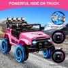 Jojoka 12V Power Wheels for Kids with Remote, Electric Car Ride On with Bluetooth, 3-Speed, Dual Motors - 4 of 4