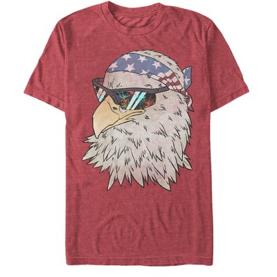 Lost Gods Boy's Fourth of July 'Meri Caw Eagle T-Shirt Red