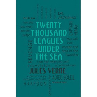 Twenty Thousand Leagues Under the Sea - (Word Cloud Classics) by  Jules Verne (Paperback)