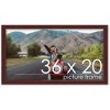 PosterPalooza | Classic Modern Brown Picture Frame - UV Acrylic, Backing Board, Hanging Hardware Included - 3 of 4