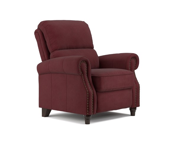 Push Back Recliner Chair - Red- Prolounger