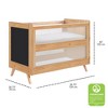 BreathableBaby Breathable Mesh 3-in-1 Convertible Crib, Greenguard Gold Certified - 3 of 4