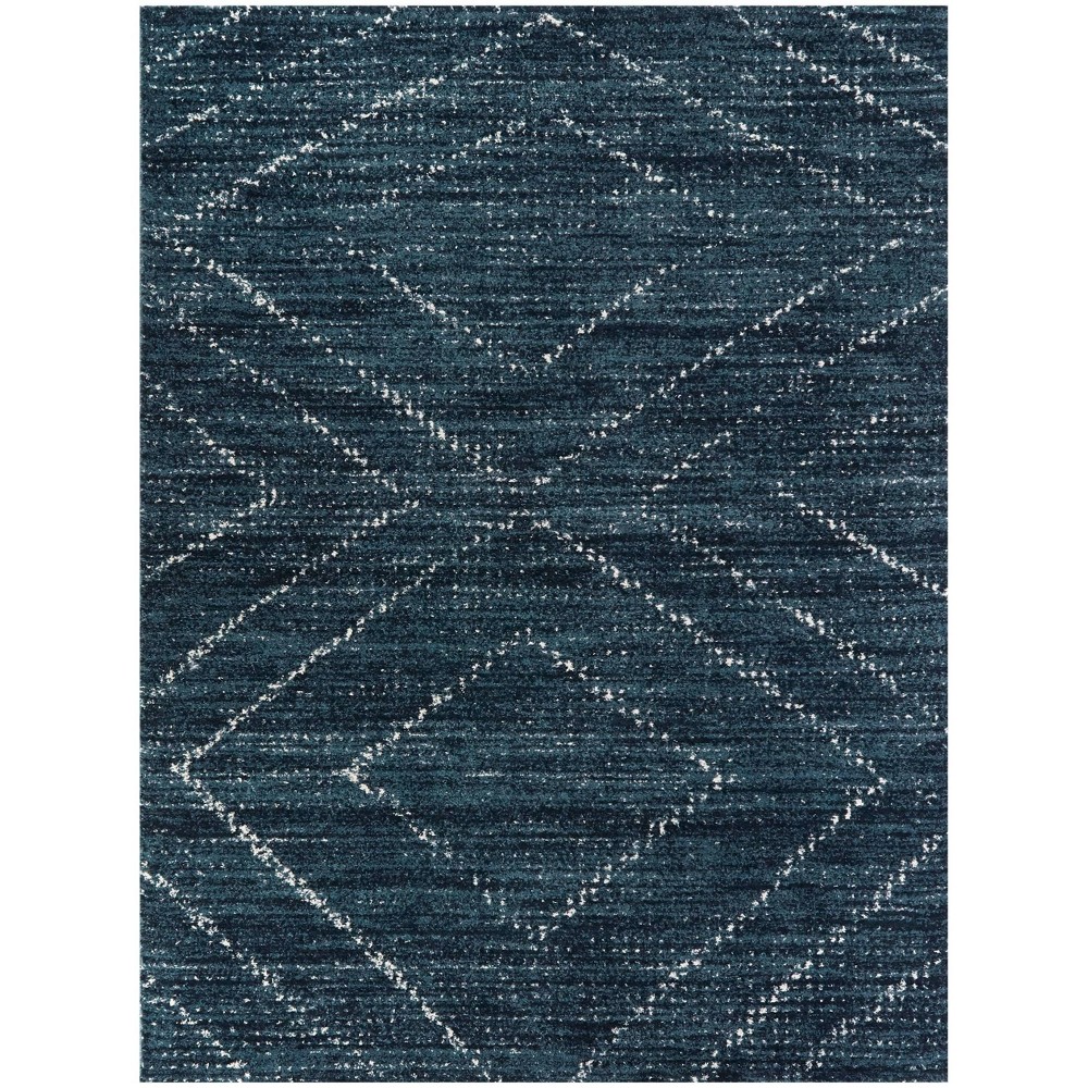 Photos - Area Rug 4'4"x6' Sienna Transitional Geometric Rug Dark Blue - Balta Rugs