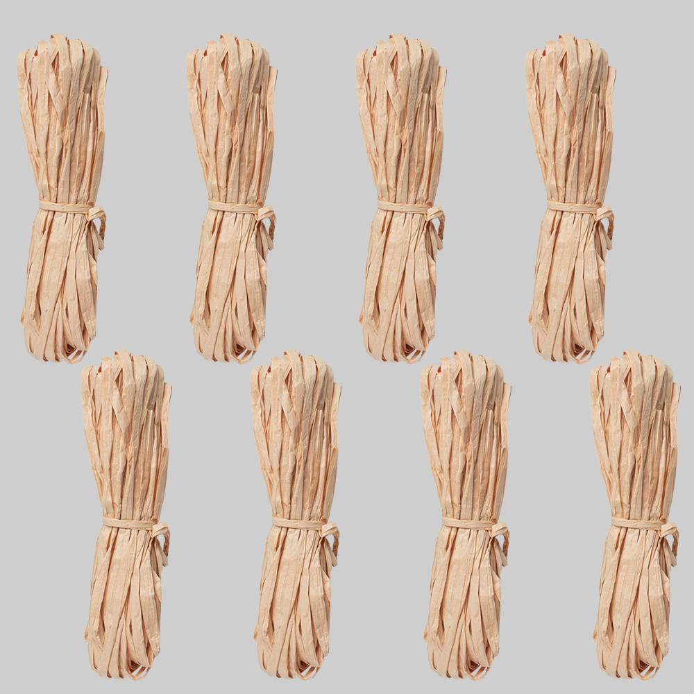 8pk Raffia Bundles - Bullseye's Playground was $8.0 now $4.0 (50.0% off)