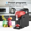CHIVALZ Professional Frozen Drink Maker, Slushy Machine, 6 Preset Programs, LED Display, Self-Cleaning, Black - 3 of 4