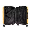 InUSA Ally Lightweight Hardside Spinner 3pc Luggage Set - image 3 of 4