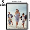 Americanflat 5 Pack of Picture Frames - Plexiglass Cover - 2 of 4
