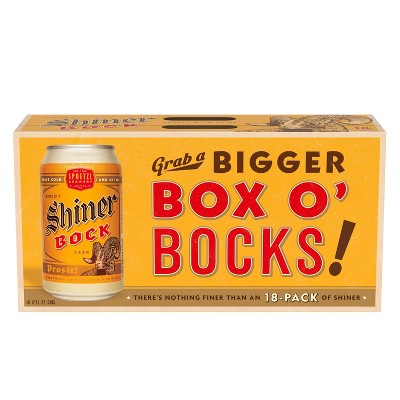 Shiner Bock Beer - 18pk/12 fl oz Cans