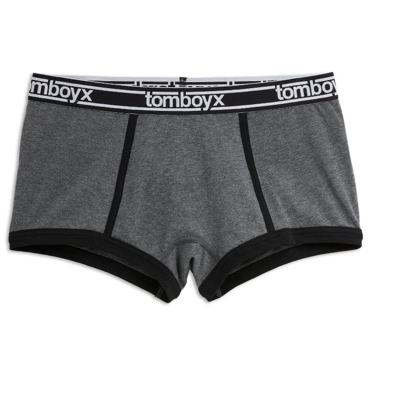 TomboyX Women's Boy Short Underwear, Cotton Stretch Comfortable Boxer Briefs, (XS-6X), 1 of 6