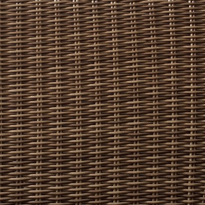 Bradenton Sand Beige Wicker Modular Corner Sofa with Steel Frame