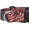 Country Brook Petz 1 1/2 Inch Deluxe Dog Collar - Americana Collection - 4 of 4