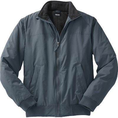 Kingsize Men's Big & Tall Fleece-lined Bomber Jacket - Tall - Xl ...