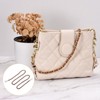Unique Bargains Metal Corrosion-Resistant PU Leather Purse Flat Chain Straps - 3 of 3