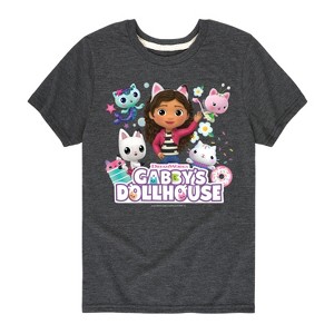Boys' - Gabby's Dollhouse - Gabbys Dollhouse Group Short Sleeve Graphic T-Shirt - 1 of 4