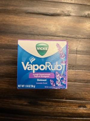 Vicks® VapoRub™, Topical Cough Suppressant