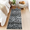 Modern Area Rugs Non-Slip Abstract Print Floor Mats, Non-Shedding Contemporary Accent Rugs, Soft Low Pile Indoor Carpet - 2 of 4