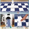 Christmas Plaid  Rug - Washable Non-Slip Reindeer Rug, Stain Resistant Foldable Floor Mat for Entryway, Porch, Bedroom, Multiple Sizes & Colors - 3 of 4