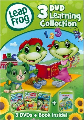 LeapFrog: 3 DVD Learning Collection [With Book]