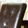 Taylor Bonded Leather Dining Chair Set 2ct - Christopher Knight Home - 3 of 4