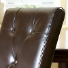 Taylor Bonded Leather Dining Chair Set 2ct - Christopher Knight Home - image 3 of 4