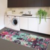 Modern Abstract Large Living Room Bedroom Area Rugs, Soft Non Slip Contemporary Throw Carpet for Dining Room - 4 of 4