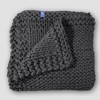 Handmade Chunky-Knit Weighted Blanket, 100% Cotton No Fillers, All-Season Soft & Calming by California Design Den - 3 of 4