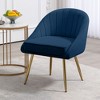 Hyleory 25.6'' Wide Tufted Velvet Armchair - 4 of 4