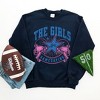 Simply Sage Market Women's Graphic Sweatshirt The Girls Are GameDaying - 3 of 4