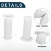 Unique Bargains Bike Handlebar Grips Covers 3.35" White 1 Pair - 3 of 4