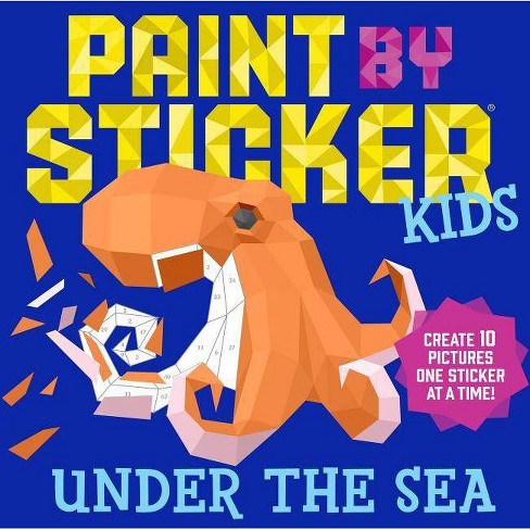 Adult Paint by Sticker book