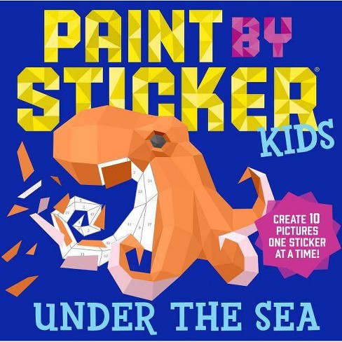 Paint by Sticker Adult Coloring Book: Create 12 Masterpieces One Sticker at  a Time! by Workman Publishing (Paperback)