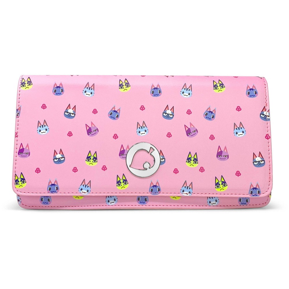 Nintendo Animal Crossing Cats Messenger Bag, Blue/Grey