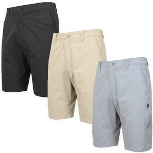 Jump Start Men’s 6-Pocket All Motion Stretch Utility Shorts-3 Pack - 1 of 4