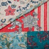 Hastings Home Full/Queen Mallory Quilt Set - Red/Blue, 3 Pieces - 2 of 4